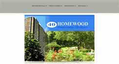 Desktop Screenshot of 40homewood.org